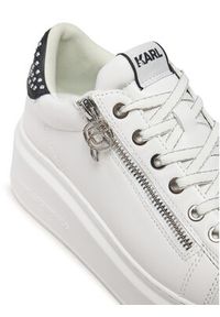 Karl Lagerfeld - KARL LAGERFELD Sneakersy Ankapri KL63527 Biały. Kolor: biały. Materiał: skóra #5