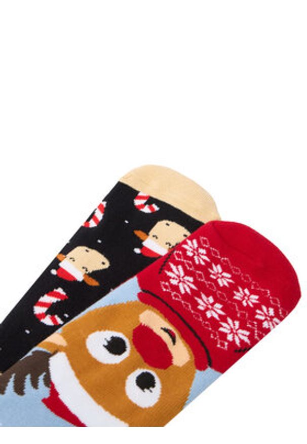 Jenny Fairy Skarpety długie 4WB-005-AW23 (2-pack) Kolorowy. Materiał: materiał. Wzór: kolorowy