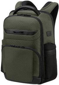 Samsonite 147137 1388 15.6'' PRO-DLX 6 EXP zielony. Kolor: zielony. Materiał: skóra, materiał. Wzór: kolorowy. Styl: elegancki, biznesowy