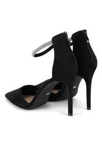 DeeZee Szpilki BG-1818 Czarny. Kolor: czarny. Materiał: syntetyk, materiał. Obcas: na szpilce #7