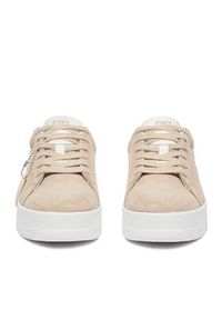 DC Sneakersy CEO-WP40-24302 Beżowy. Kolor: beżowy. Materiał: zamsz, skóra