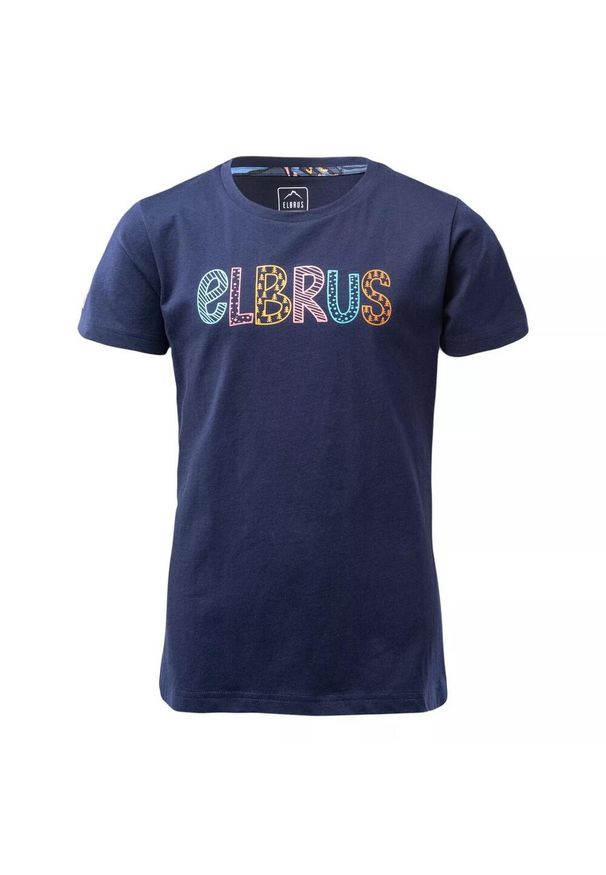 Elbrus - T-shirt Dla Dziewczynki Tove. Kolor: niebieski. Sport: turystyka piesza