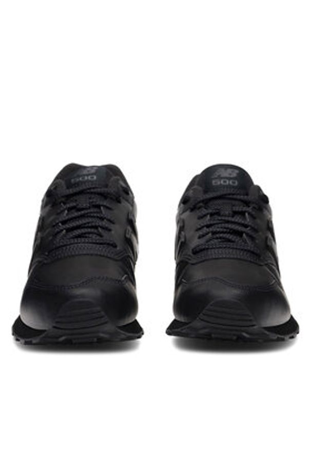 New Balance Sneakersy GM500ZB2 Czarny. Kolor: czarny. Materiał: skóra