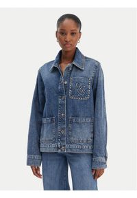 Liu Jo Kurtka jeansowa UA6125 D4854 Niebieski Regular Fit. Kolor: niebieski. Materiał: jeans #1
