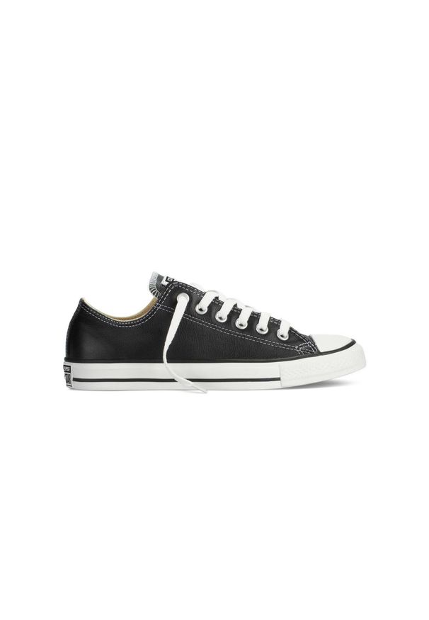 Converse - Buty na co dzień trampki unisex CONVERSE ALL STAR niskie skóra. Okazja: na co dzień. Kolor: czarny, biały, wielokolorowy. Materiał: skóra. Model: Converse All Star. Sport: turystyka piesza