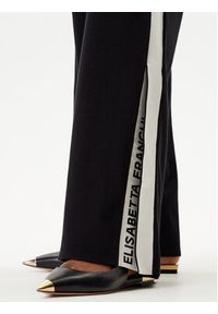 Elisabetta Franchi Kombinezon KT-61S-56E2-V620 Czarny Regular Fit. Kolor: czarny. Materiał: wiskoza