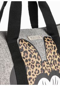 bonprix - Torba weekender Myszka Miki. Kolor: szary