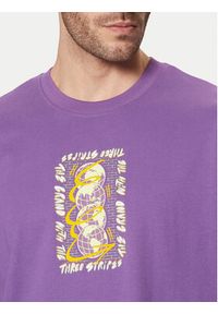 Adidas - adidas T-Shirt Trefoil Series JP4498 Fioletowy Regular Fit. Kolor: fioletowy. Materiał: bawełna #5