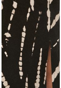 DKNY - Dkny - Koszula nocna. Kolor: czarny. Materiał: bawełna, poliester, dzianina, elastan. Długość: krótkie #3
