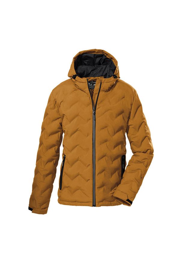 Kurtka męska Killtec KOW 119 MN QLTD JCKT. Kolor: beżowy. Materiał: softshell. Sport: turystyka piesza