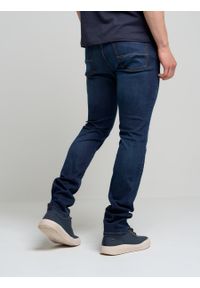Big-Star - Spodnie jeans męskie Terry Slim 557. Stan: obniżony. Kolor: niebieski #4