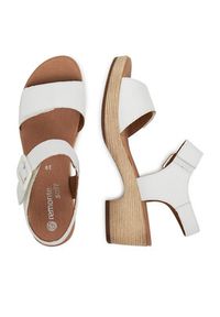 Remonte Sandały D0N52-80 Biały. Kolor: biały. Materiał: skóra, syntetyk #2