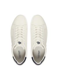 Lauren Ralph Lauren - LAUREN RALPH LAUREN Sneakersy 802959226002 Biały. Kolor: biały. Materiał: skóra #6