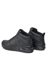 skechers - Skechers Sneakersy Uno Keep Close 232547/BBK Czarny. Kolor: czarny. Materiał: skóra #4