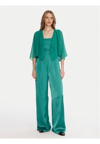 Marella Kombinezon Camilla 2515231022200 Zielony Regular Fit. Kolor: zielony. Materiał: syntetyk
