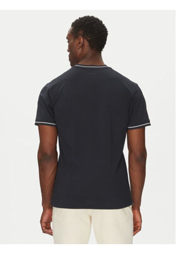 Liu Jo T-Shirt QA5161 J4933 Granatowy Regular Fit. Kolor: niebieski. Materiał: jedwab, bawełna
