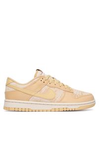 Nike Sneakersy Dunk Low HJ5777 101 Beżowy. Kolor: beżowy. Materiał: skóra