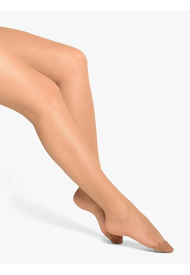Ryłko - Cienkie cieliste rajstopy. Materiał: poliamid, bawełna, materiał, elastan