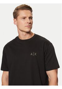 Armani Exchange T-Shirt XM000327 AF10364 UC001 Czarny Regular Fit. Kolor: czarny. Materiał: bawełna