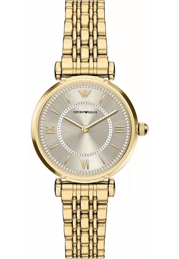 Zegarek Emporio Armani Zegarek Damski EMPORIO ARMANI AR11766 Gianni T-Bar + Box