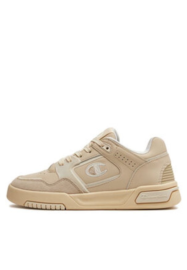 Champion Sneakersy Z80 Low Low Cut Shoe S11665-CHA-YS085 Beżowy. Kolor: beżowy. Materiał: skóra