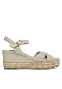 Espadryle Tamaris. Kolor: beżowy