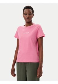Tom Tailor T-Shirt 1045543 Różowy Regular Fit. Kolor: różowy. Materiał: bawełna