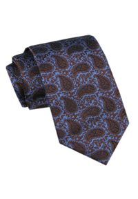 Elegancki Krawat Męski - Alties - Kolorowy, Wzór Paisley. Kolor: wielokolorowy. Materiał: tkanina. Wzór: paisley, kolorowy. Styl: elegancki