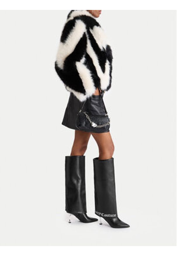 Juicy Couture Kozaki EO-R24SS94663 Czarny. Kolor: czarny. Materiał: materiał, syntetyk