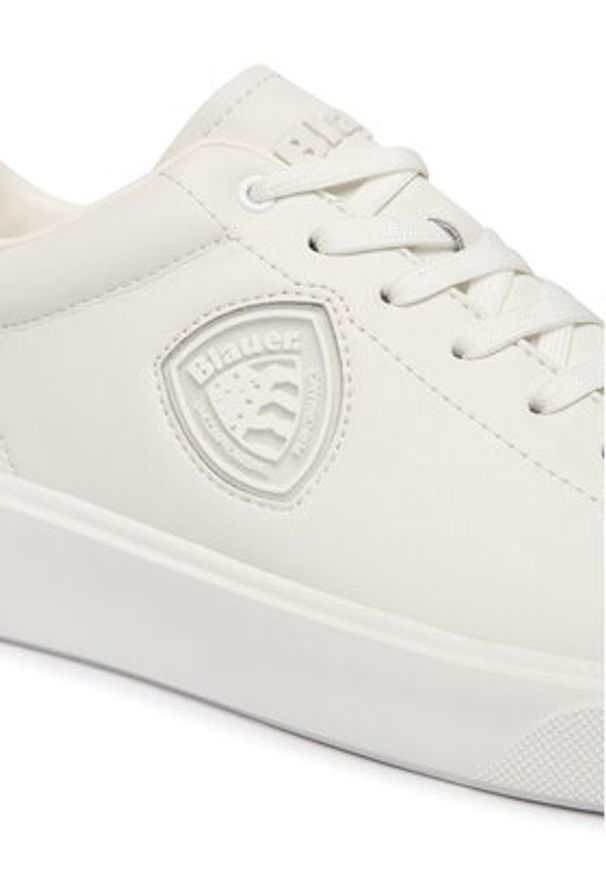 Blauer Sneakersy S6BUCK07 Biały. Kolor: biały. Materiał: skóra