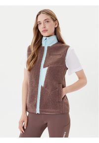 Adidas - adidas Bezrękawnik Terrex Xploric JN0927 Brązowy Regular Fit. Kolor: brązowy. Materiał: syntetyk. Długość rękawa: bez rękawów #1