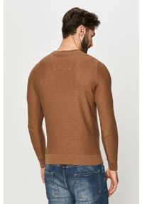 Tom Tailor - Sweter. Okazja: na co dzień. Kolor: brązowy. Materiał: materiał. Długość rękawa: długi rękaw. Długość: długie. Styl: casual #2