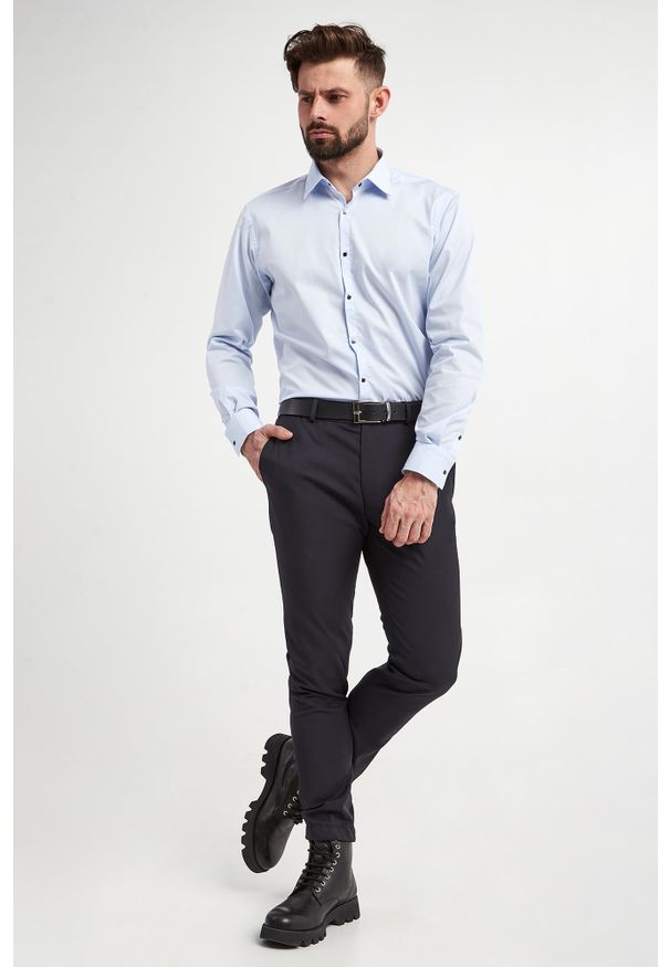 Karl Lagerfeld - Koszula męska popelinowa KARL LAGERFELD