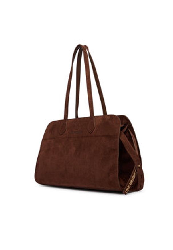 Love Moschino - LOVE MOSCHINO Torebka JC4271PP0OKJ0313 Brązowy. Kolor: brązowy. Materiał: skórzane