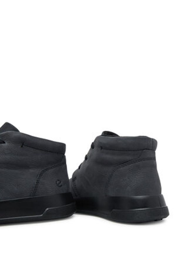 ecco - ECCO Trzewiki Move 223833 02001 Szary. Kolor: szary. Materiał: skóra, nubuk