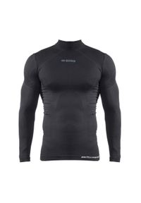 ERREA - Dziecięcy dżersej z długim rękawem Errea Daryl. Kolor: czarny. Materiał: poliester, elastan, poliamid. Długość rękawa: długi rękaw. Długość: długie #1