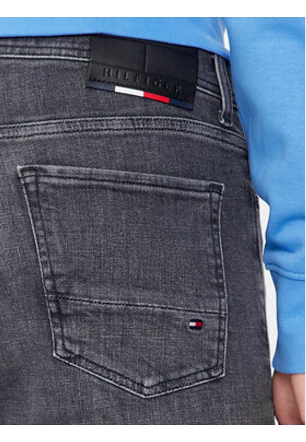 TOMMY HILFIGER - Tommy Hilfiger Jeansy Bleecker MW0MW33965 Szary Slim Fit. Kolor: szary
