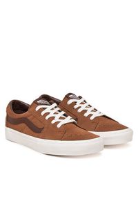 Vans Tenisówki Sk8-Low VN0009QRBRO1 Brązowy. Kolor: brązowy. Materiał: skóra, zamsz #4
