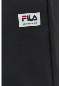 Fila spodnie męskie kolor czarny. Kolor: czarny. Materiał: tkanina #2
