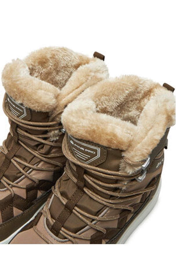 ALPINE PRO - Alpine Pro Śniegowce Ikeda brLBTD537910 Brązowy. Kolor: brązowy. Materiał: materiał