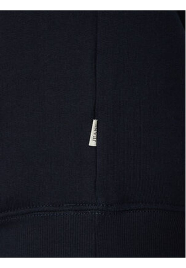 Guess Jeans Bluza M5RQ38 KCPR1 Granatowy Regular Fit. Kolor: niebieski. Materiał: bawełna
