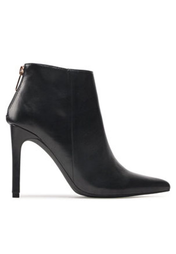 Jenny Fairy Botki LS5629-11 Czarny. Kolor: czarny. Materiał: skóra