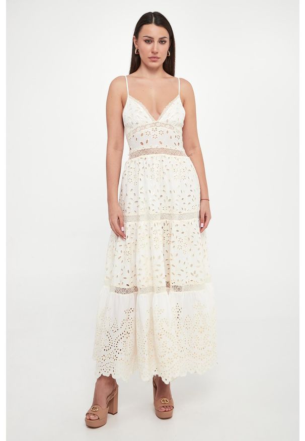 Ermanno Firenze - Sukienka ażurowa ERMANNO FIRENZE. Wzór: ażurowy