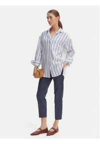 Weekend Max Mara Spodnie materiałowe Cecco 2615131082 Granatowy Regular Fit. Kolor: niebieski. Materiał: bawełna #2