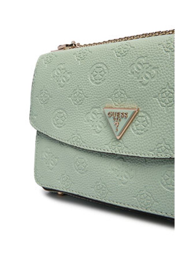 Guess Torebka Cresidia II HWPD98 88210 Zielony. Kolor: zielony. Materiał: skórzane