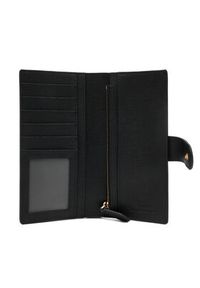 Pinko - PINKO Duży Portfel Damski Continental Wallet PE 25 PCPL 104354 A29P Czarny. Kolor: czarny. Materiał: skóra #3