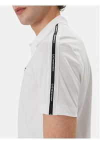 EA7 Emporio Armani Polo 7M001477 AF10375 U0002 Biały Regular Fit. Typ kołnierza: polo. Kolor: biały. Materiał: bawełna #4