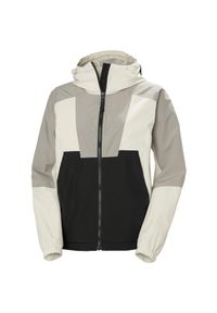 Kurtka przeciwdeszczowa damska Helly Hansen Rig Rain. Kolor: szary. Styl: sportowy #1