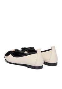 MEXX Baleriny CEO-MX/036C-RST Biały. Kolor: biały. Materiał: skóra #5