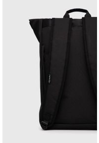 Lefrik Plecak kolor czarny duży gładki. Kolor: czarny. Materiał: poliester. Wzór: gładki #3